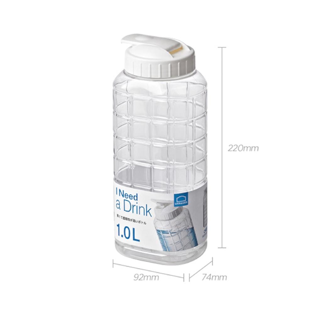 ขวดน้ำพลาสติก PET LOCKNLOCK HAP810 1 ลิตร
