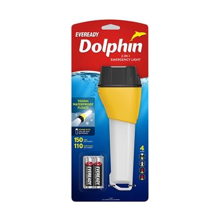 ไฟฉาย LED 2 IN 1 150 ลูเมน 1.5 วัตต์ DAYLIGHT EVEREADY DOLPHIN_2