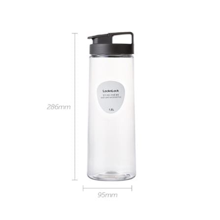 ขวดน้ำ PET LOCKNLOCK EASY GRIP 1.5 ลิตร สีเทา_5
