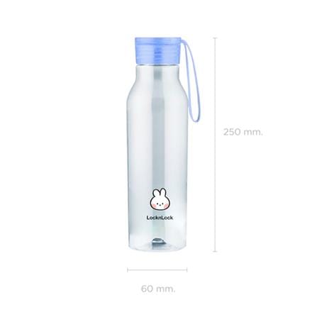 ขวดน้ำพลาสติก TRITAN LOCKNLOCK LINE FRIEND 550 มล. สีฟ้า_5