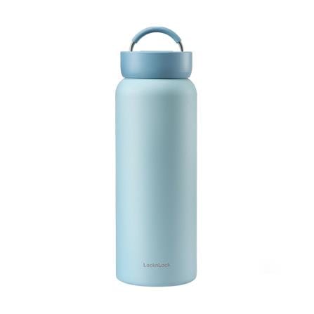 กระติกสุญญากาศ LOCKNLOCK JUMBO TUMBLER LHC4300 0.9 ลิตร สีฟ้า_0