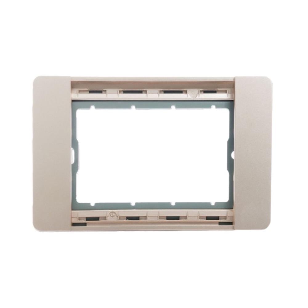 หน้ากาก 2 ช่อง SIMON 52S-F2-G7 สีทอง