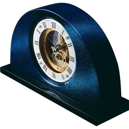 นาฬิกาตั้งโต๊ะ SEIKO CLOCKS AZ757L 7.7X12.9 นิ้ว สีน้ำเงิน_2