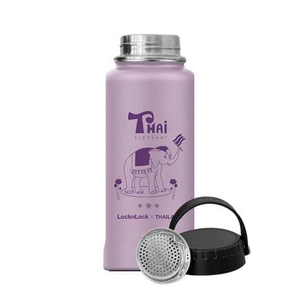 กระติกสุญญากาศ 0.89 ลิตร LOCKNLOCK RIGA HANDLE TUMBLER สีม่วง_1
