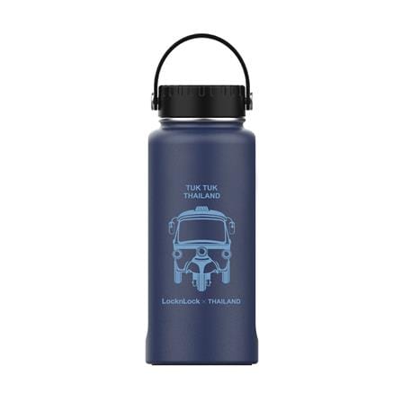 กระติกสุญญากาศ 0.89 ลิตร LOCKNLOCK RIGA HANDLE TUMBLER สีน้ำเงิน_0