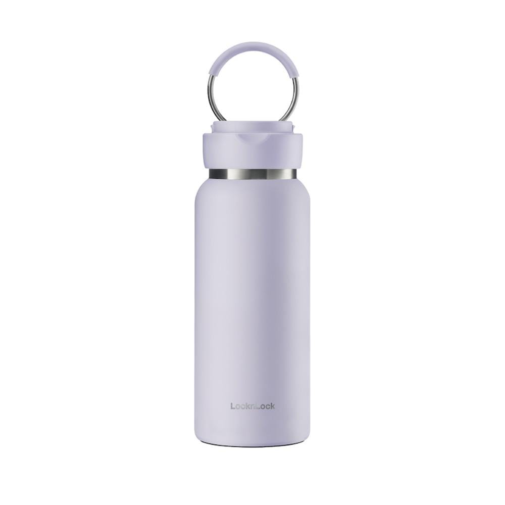 กระติกสุญญากาศ 0.65 ลิตร LOCKNLOCK SLING RING TUMBLER สีม่วง