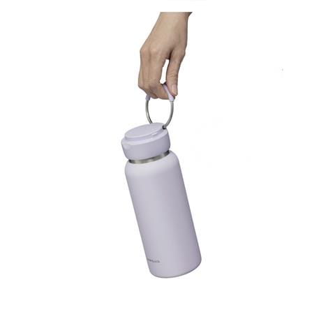 กระติกสุญญากาศ 0.65 ลิตร LOCKNLOCK SLING RING TUMBLER สีม่วง_1