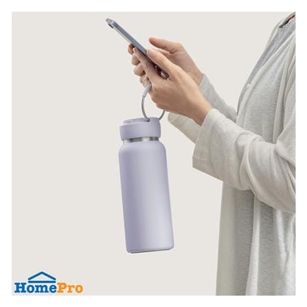 กระติกสุญญากาศ 0.65 ลิตร LOCKNLOCK SLING RING TUMBLER สีม่วง_2