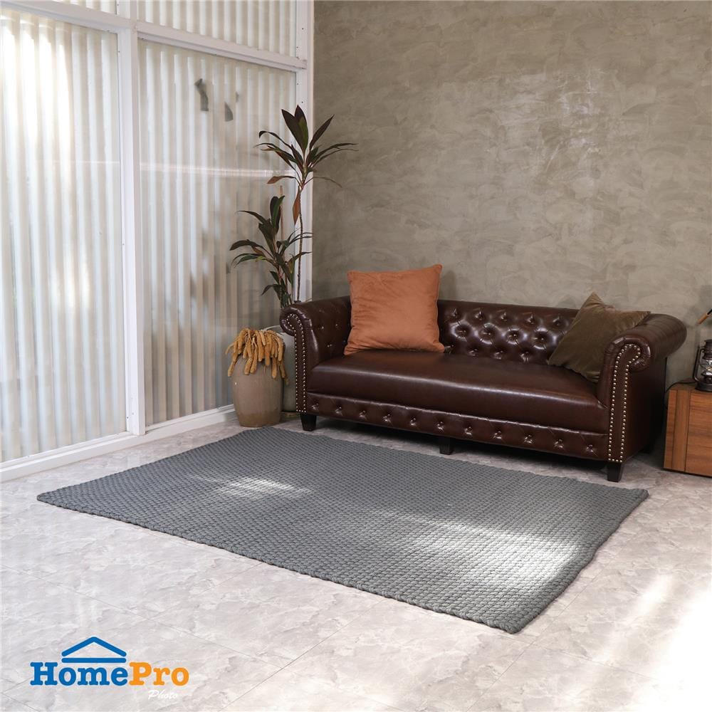 พรม BENETTA INTERLAKE 150X210 ซม. สีเทาเข้ม