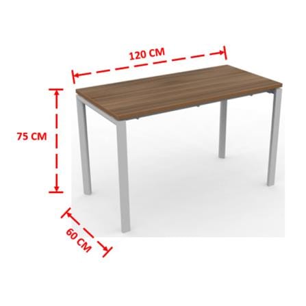 โต๊ะทำงาน COMF-PRO VIRO WL-TEAK สี TEAK_2