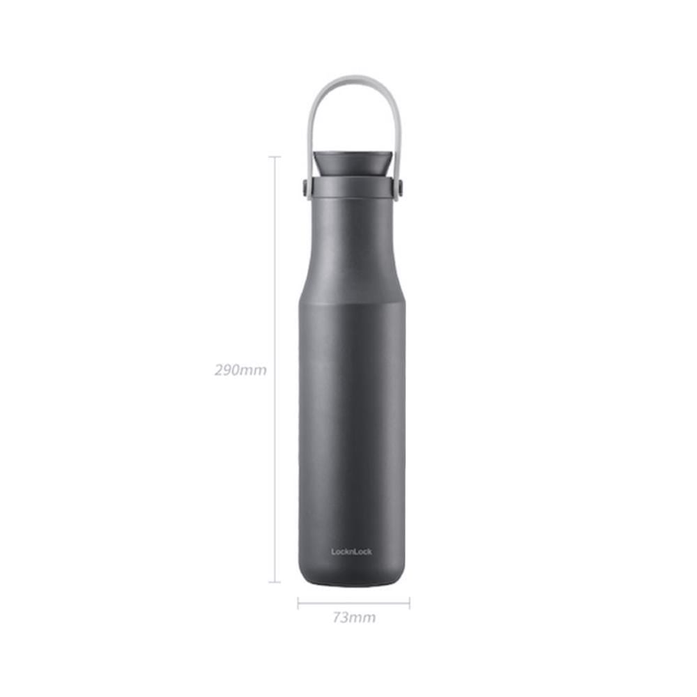 กระติกสูญญากาศ LOCKNLOCK METRO METRO 710 มล. สีเทา