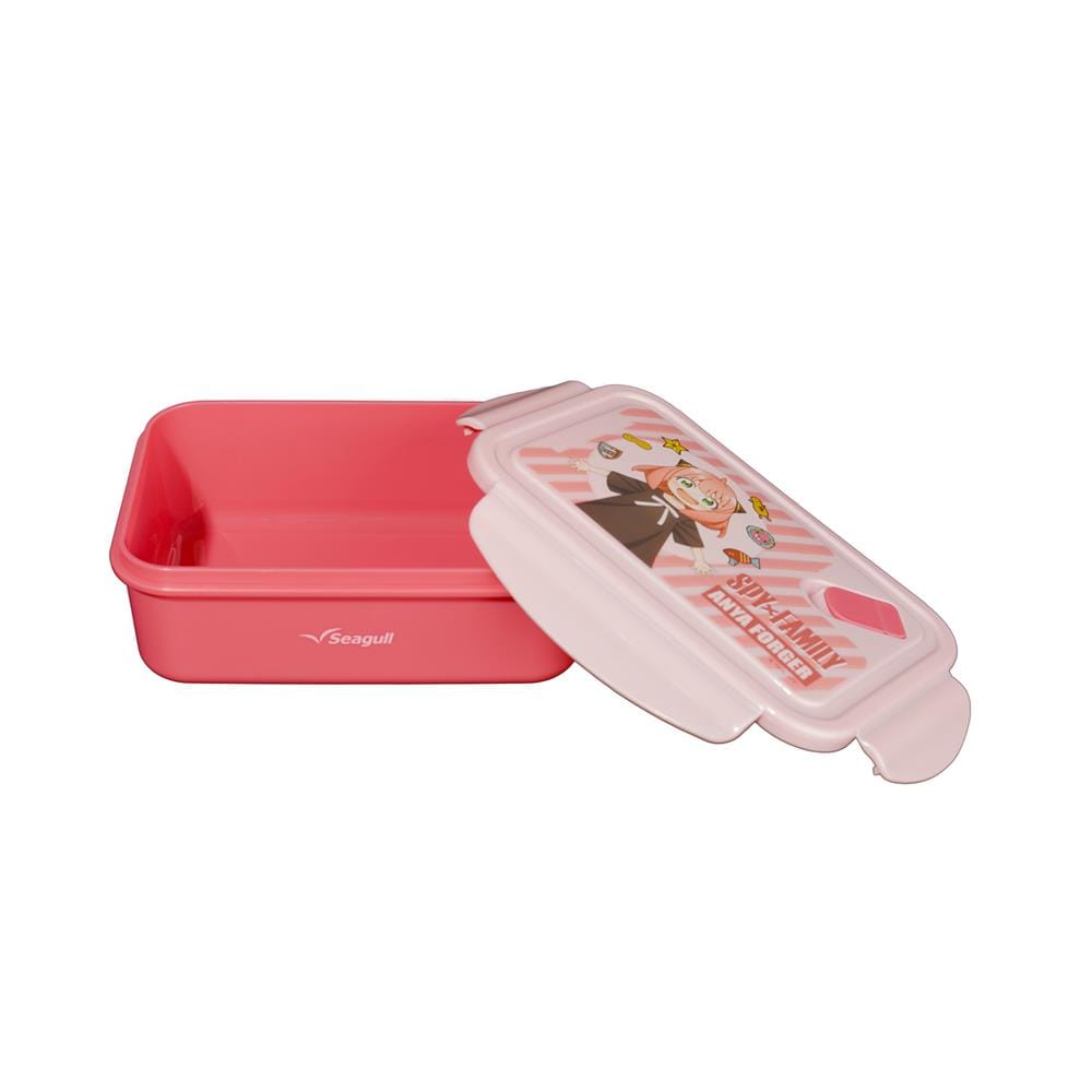 กล่องอาหารพลาสติก SEAGULL SPYXFAMILY 830 มล. สีชมพู