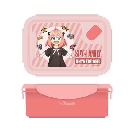 กล่องอาหารพลาสติก SEAGULL SPYXFAMILY 830 มล. สีชมพู_2