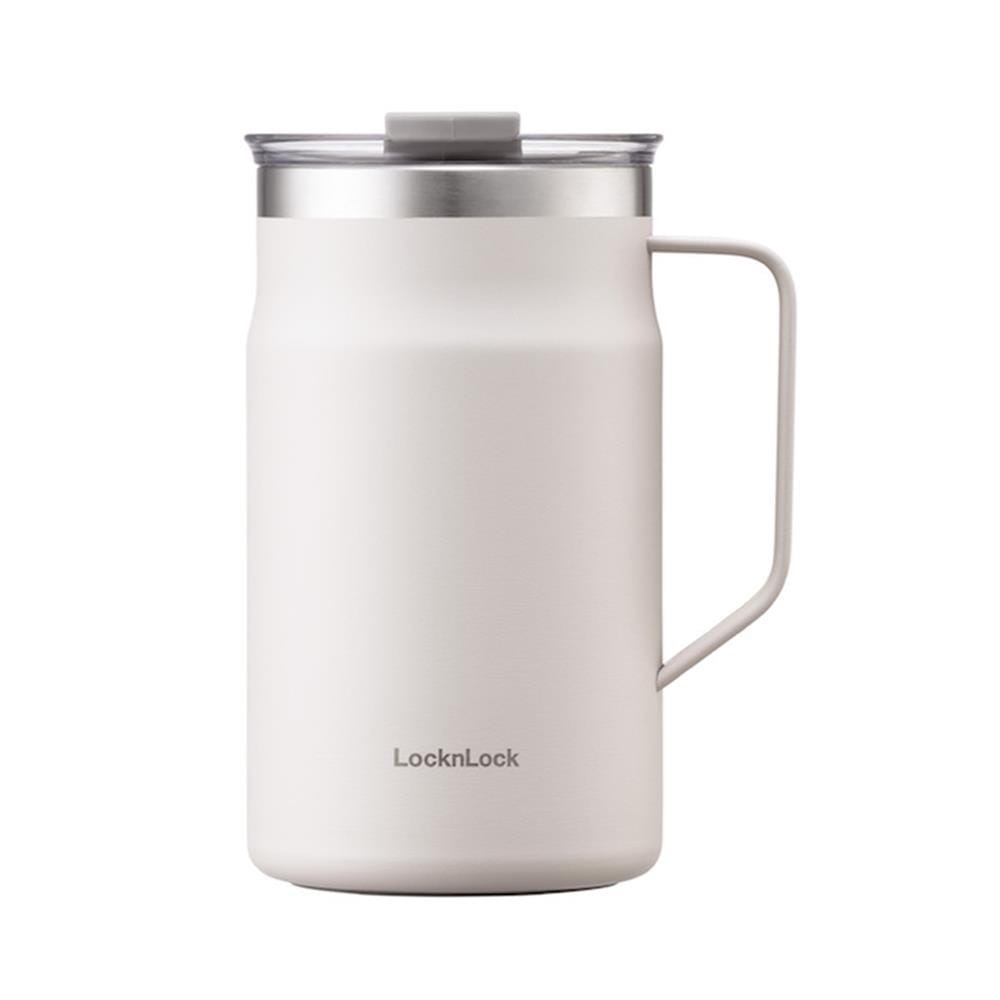 กระติกสุญญากาศ LOCKNLOCK METRO LHC4282 600 มล. สีครีม