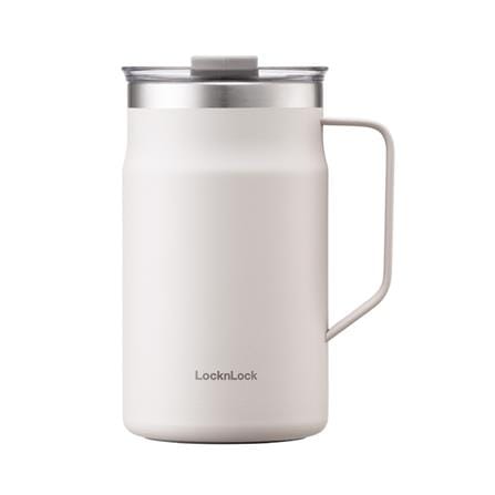 กระติกสุญญากาศ LOCKNLOCK METRO LHC4282 600 มล. สีครีม_0