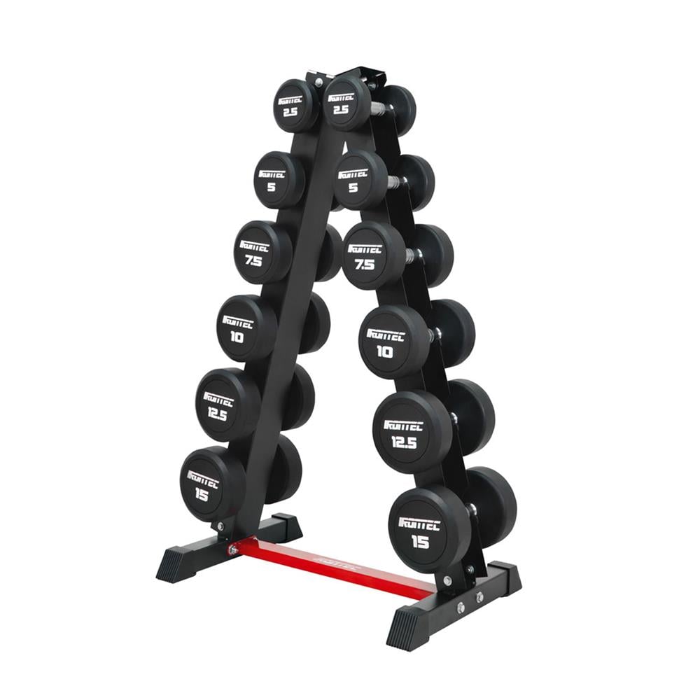 ดัมเบลพร้อมขาตั้ง IRONTEC 105 กก.