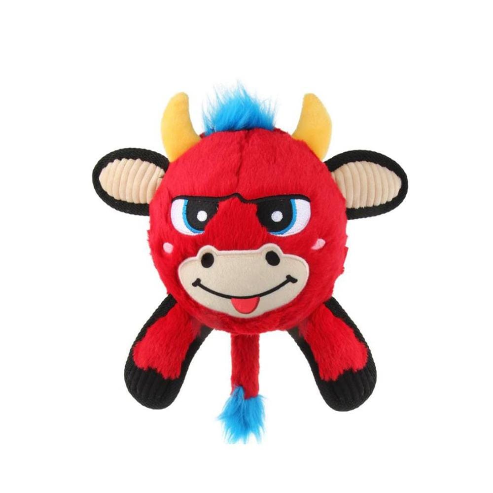 ของเล่นสุนัข GIGWI JUMBALL PLUSH REDBULL