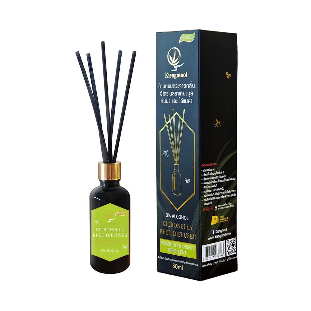 ก้านหอมปรับอากาศไล่ยุง KIENGMOOL 50 มล. CITRONELLA