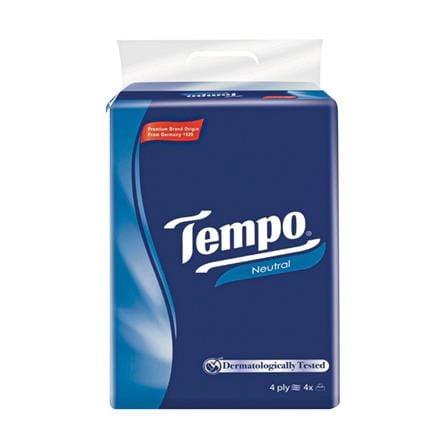 กระดาษเช็ดหน้า TEMPO SOFT PACK แพ็ก 4 ชิ้น_0