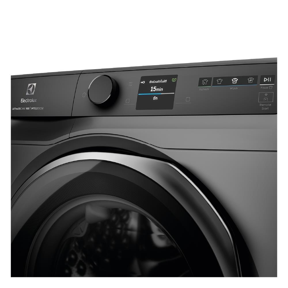 เครื่องซักผ้าฝาหน้าพร้อมขาตั้ง ELECTROLUX EWF1342R9SC 13 กก. 1400RPM อินเวอร์เตอร์ สีเทาเข้ม