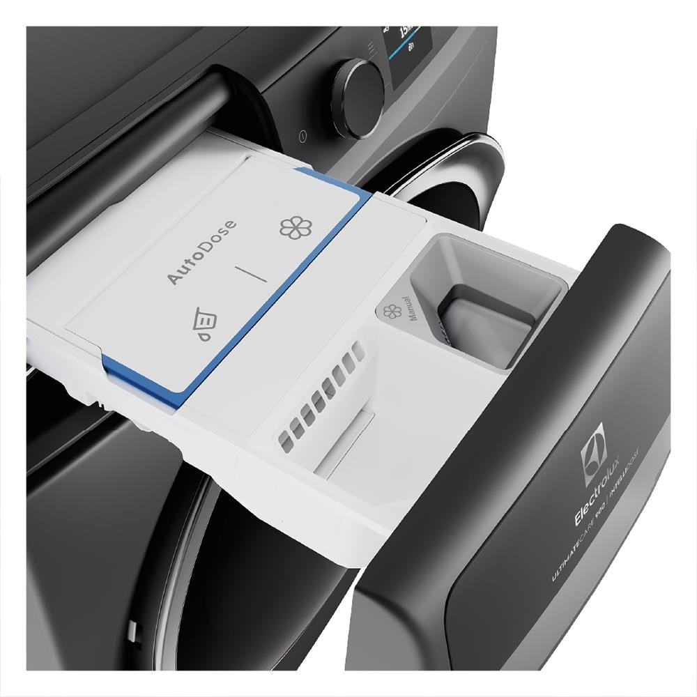 เครื่องซักผ้าฝาหน้าพร้อมขาตั้ง ELECTROLUX EWF1342R9SC 13 กก. 1400RPM อินเวอร์เตอร์ สีเทาเข้ม