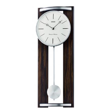 นาฬิกาแขวน SEIKO CLOCKS QXH078B 23.4X9.9 นิ้ว สีน้ำตาล_0
