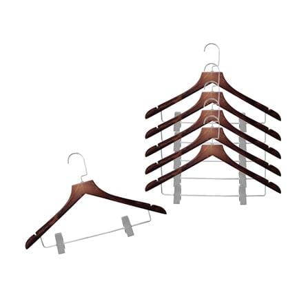 ไม้แขวนเสื้อไม้มีตัวหนีบ PLIM HOTEL MAPLE (แพ็ก 6 ชิ้น)_1