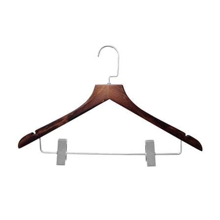 ไม้แขวนเสื้อไม้มีตัวหนีบ PLIM HOTEL MAPLE (แพ็ก 6 ชิ้น)_2