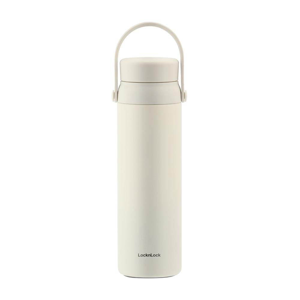 กระติกสุญญากาศ LOCKNLOCK TUMBLER 450 มล. สีครีม