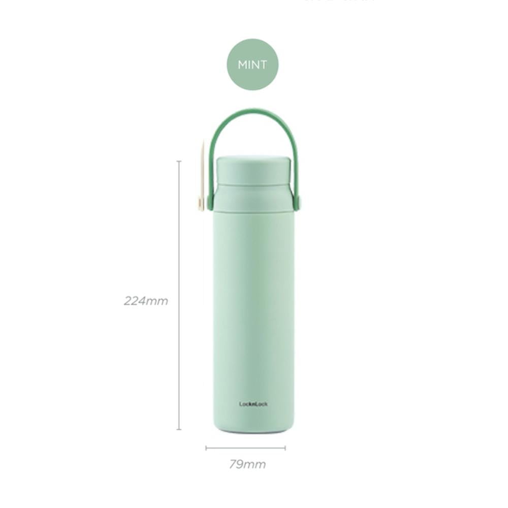 กระติกสุญญากาศ LOCKNLOCK TUMBLER 450 มล. สีมิ้นท์