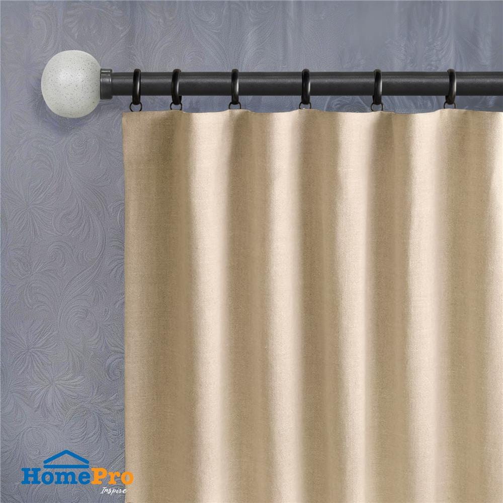รางเหล็ก ยืดหด HOME LIVING STYLE PLUTO 110-210 ซม. สีดำ