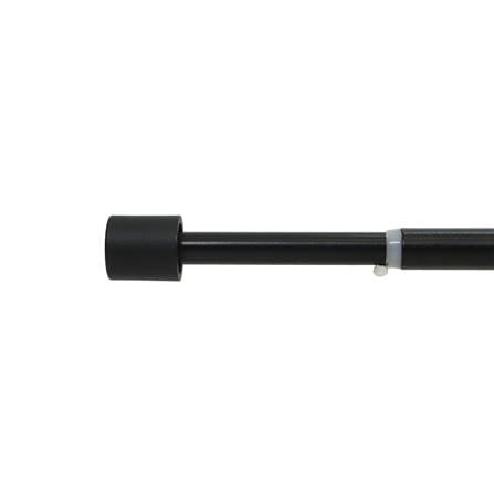 รางเหล็ก ยืดหด HOME LIVING STYLE BLACKS 180-310 ซม. สีดำ_0