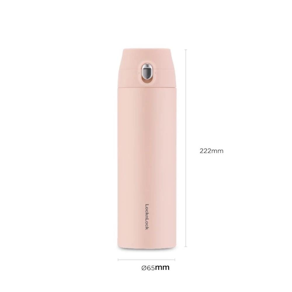 กระติกสุญญากาศ LOCKNLOCK TUMBLER 500 มล. สีชมพู