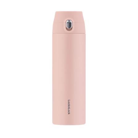 กระติกสุญญากาศ LOCKNLOCK TUMBLER 500 มล. สีชมพู_0