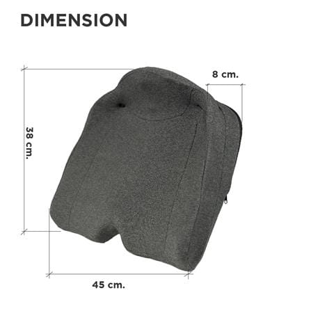เบาะรองนั่ง ERGOTREND MASTER SEAT 18X13 นิ้ว สีเทา_4