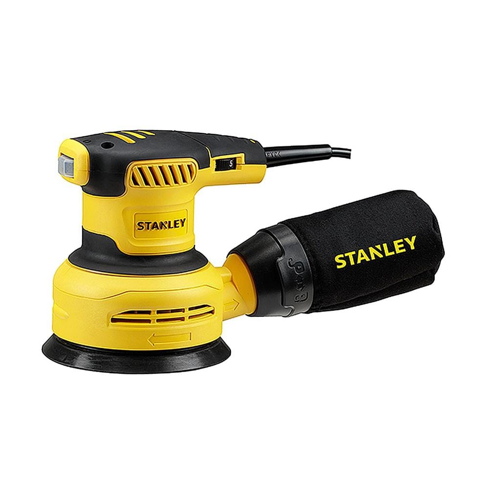 เครื่องขัดกระดาษทราย แบบกลม STANLEY SS30-B1 5 นิ้ว 300 วัตต์