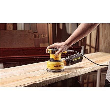 เครื่องขัดกระดาษทราย แบบกลม STANLEY SS30-B1 5 นิ้ว 300 วัตต์_4