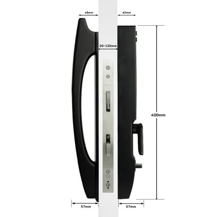 กลอนดิจิตอล CONLOCK CL-X30 PRO สีเทา_8