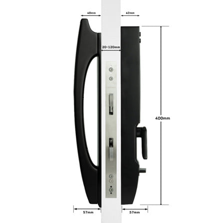 กลอนดิจิตอล CONLOCK CL-X30 PRO สีเทา_8