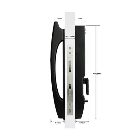 กลอนดิจิตอล CONLOCK CL-X30 สีเทา/ดำ_8