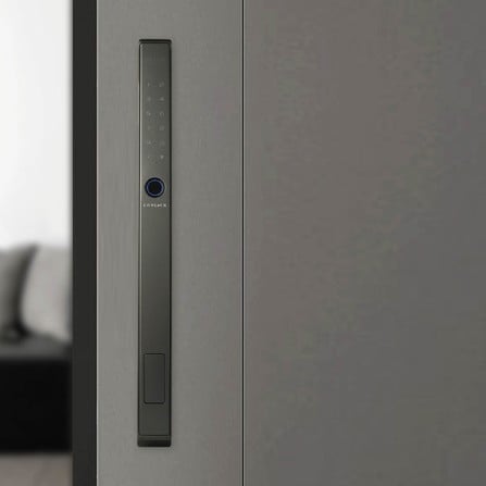 กลอนดิจิตอล CONLOCK CL-X30 สีเทา/ดำ_3