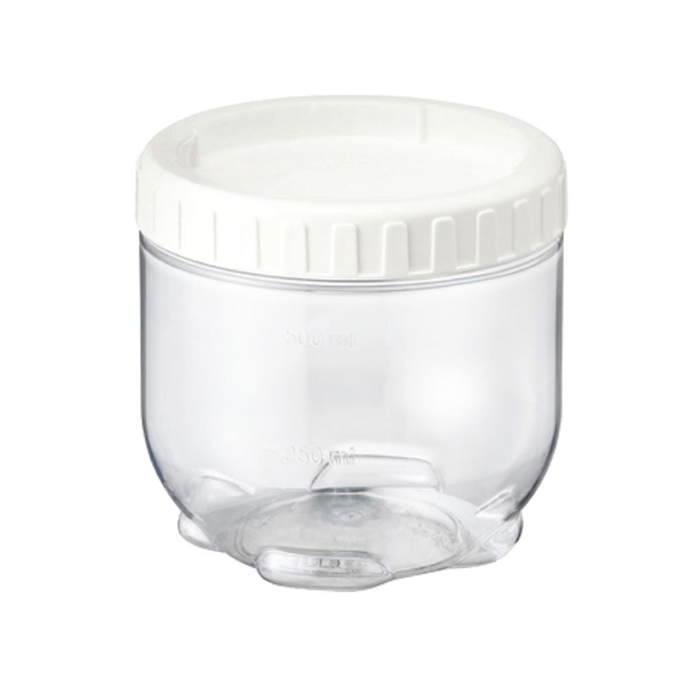 ขวดโหล PET ฝาเกลียว LOCKNLOCK INTERLOCK INL401W 0.6 ลิตร สีขาว/ใส
