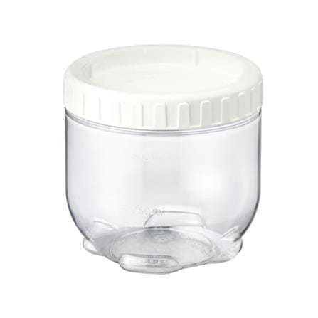 ขวดโหล PET ฝาเกลียว LOCKNLOCK INTERLOCK INL401W 0.6 ลิตร สีขาว/ใส_0