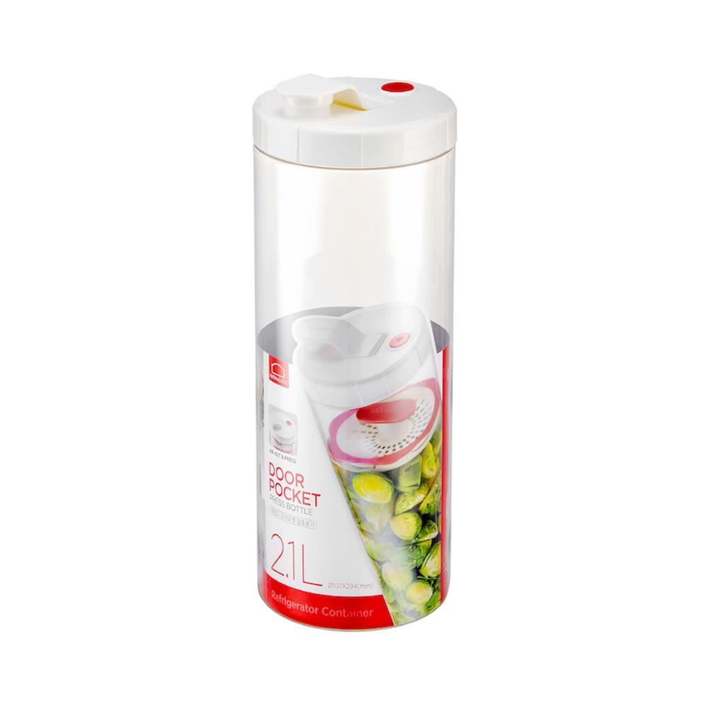 ขวดโหล PET ฝาเกลียว LOCKNLOCK INTERLOCK INL413W 2.1 ลิตร สีขาว/ใส