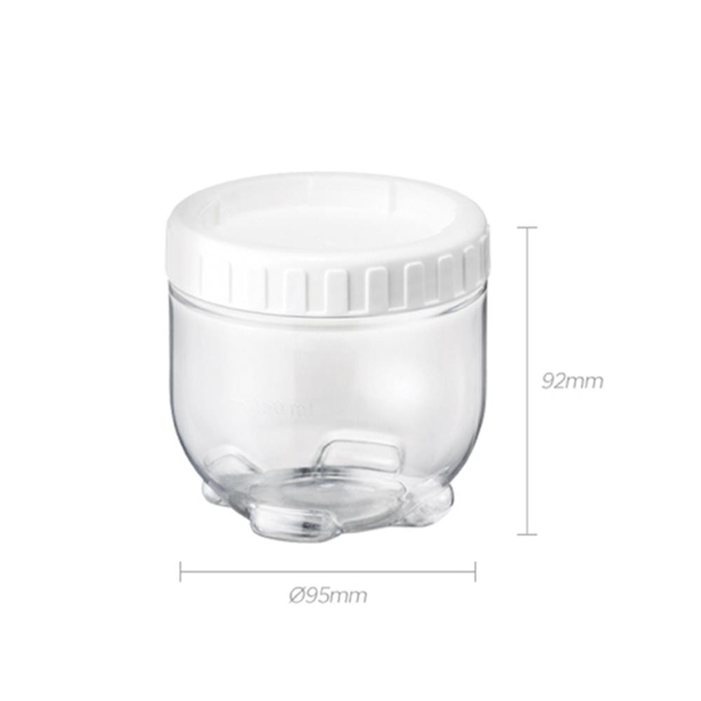 ขวดโหล PET ฝาเกลียว LOCKNLOCK INTERLOCK INL301W 0.5 ลิตร สีขาว/ใส