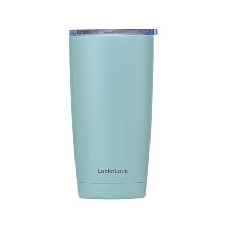 แก้วน้ำสุญญากาศ LOCKNLOCK EASYTABLE 500 มล. สีฟ้า_0