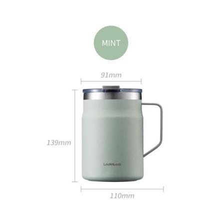 กระติกสุญญากาศ LOCKNLOCK METRO MUG 475 มล. สีมิ้นท์_3