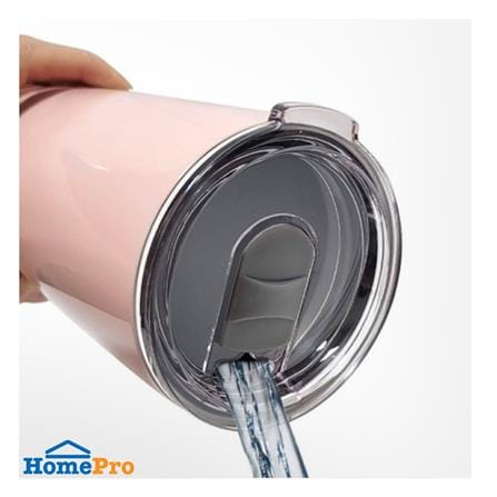 แก้วน้ำสุญญากาศ LOCKNLOCK EASYTABLE 500 มล. สีชมพู_3