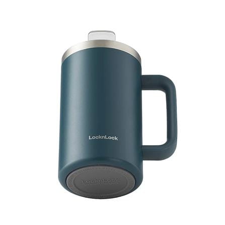 แก้วน้ำสุญญากาศ LOCKNLOCK FLAT TABLE MUG 0.73 ลิตร สีเขียว_2