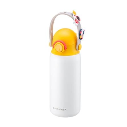 กระติกสุญญากาศ LOCKNLOCK DIY STRAM TUMBLER 350 มล. สีเหลือง_1